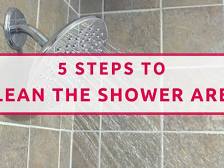 Shower Area Cleaning