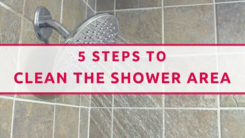 Shower Area Cleaning